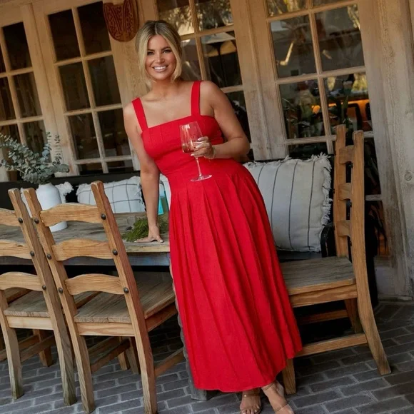 vici bridesmaid dresses Soleil Cutout Ruffle Maxi Dress in Green main image 1